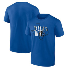 Dallas Mavericks Core Hometown Launch T-Shirt Blue