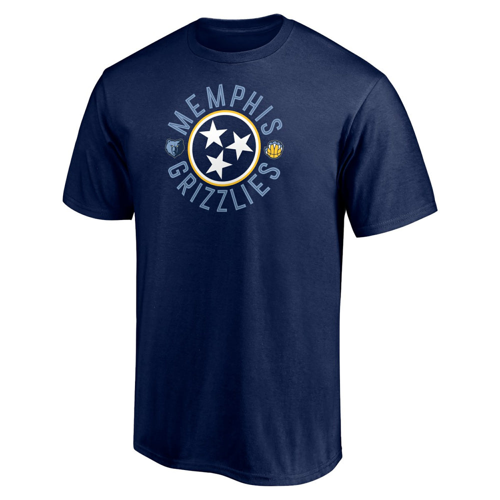 Memphis Grizzlies Push Ahead T-Shirt Navy