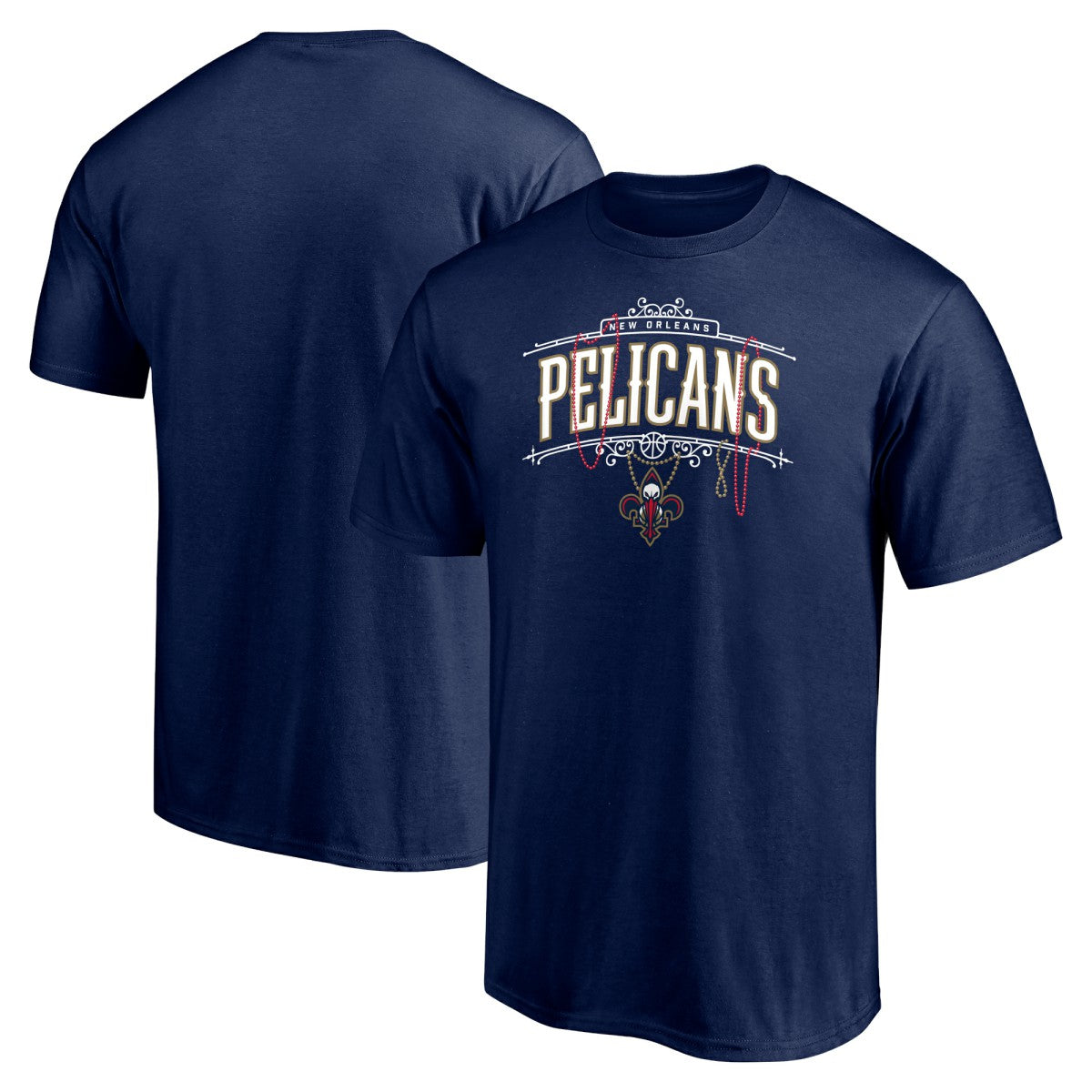 New Orleans Pelicans Push Ahead T-Shirt Navy