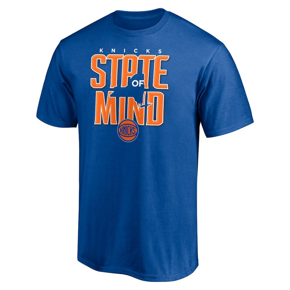New York Knicks Push Ahead T-Shirt Blue