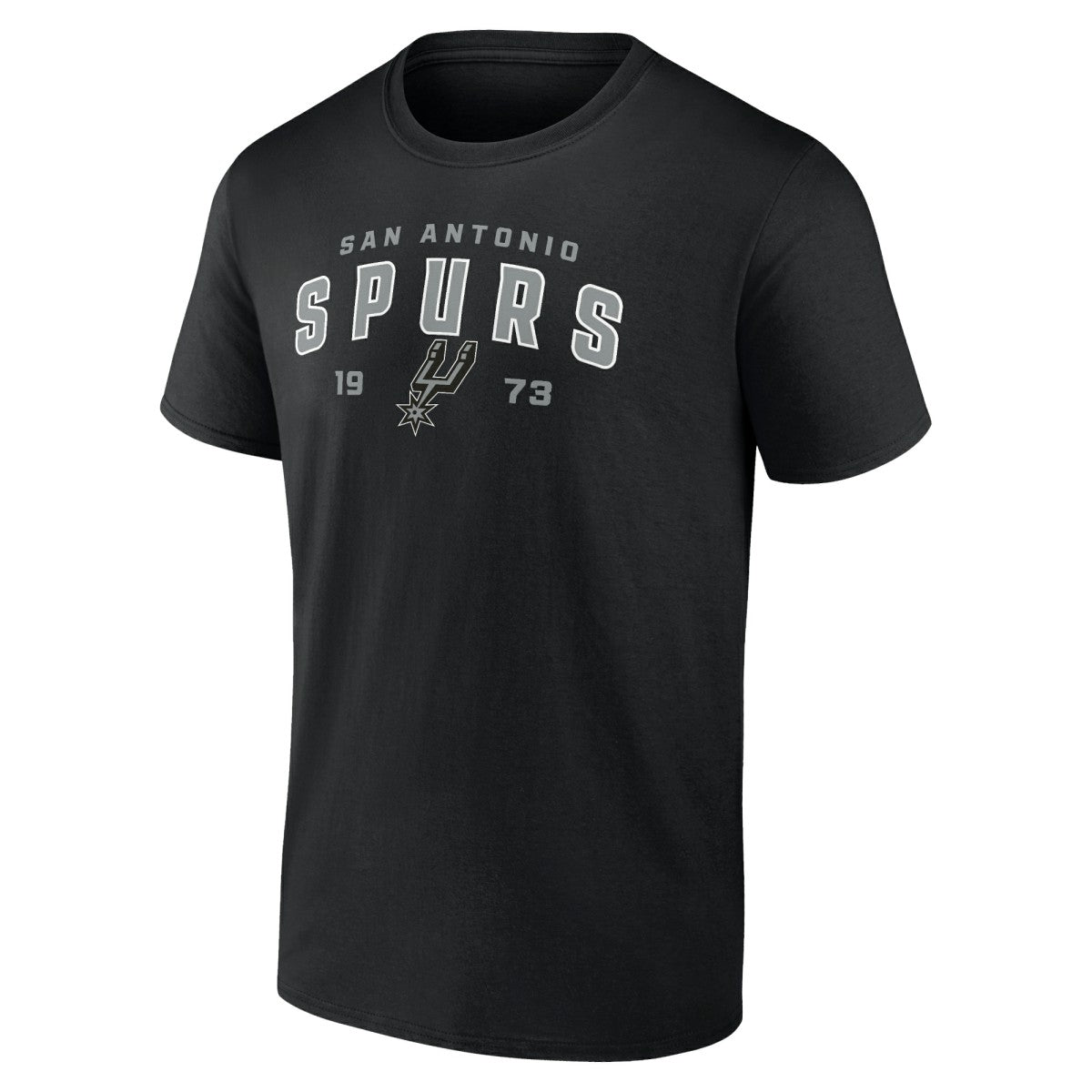 San Antonio Spurs Rebel Logo T-Shirt Black
