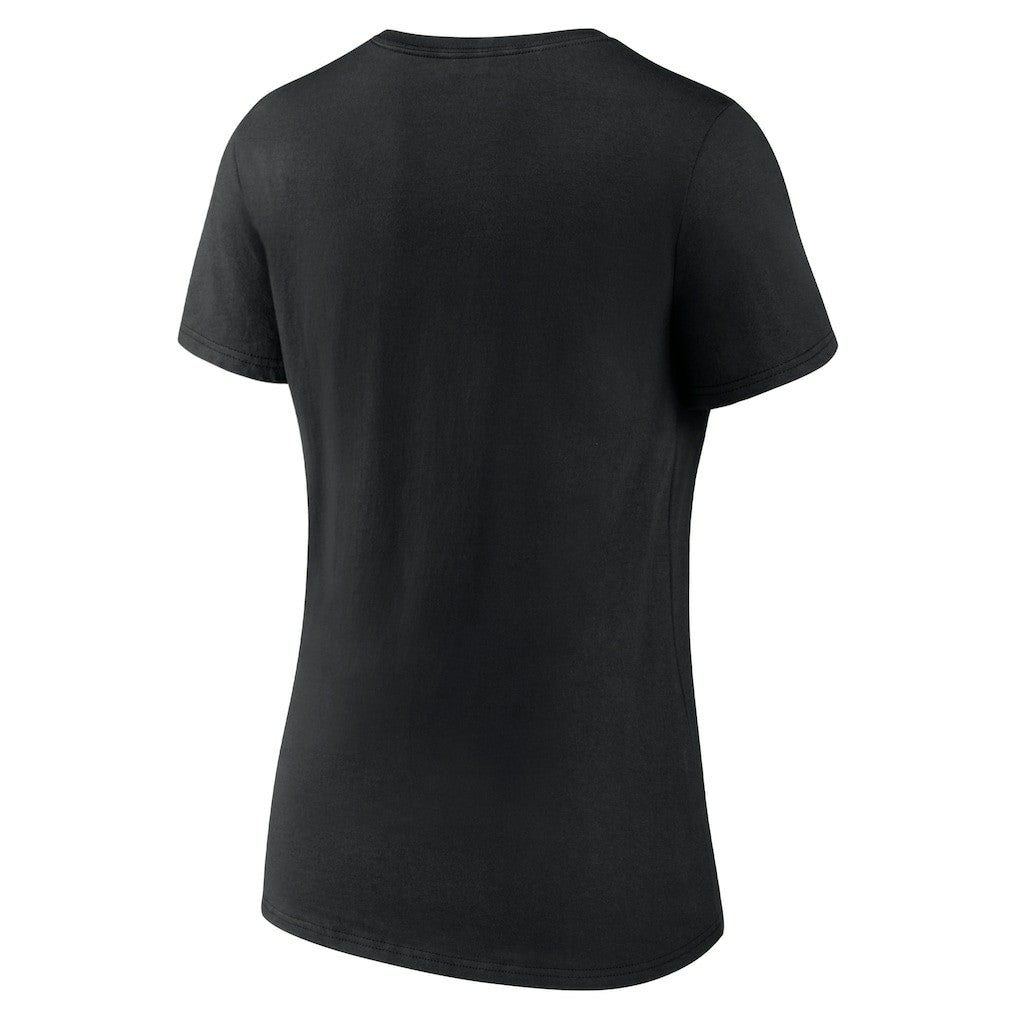 Women's Black Philadelphia 76ers Core Hometown V-Neck T-Shirt