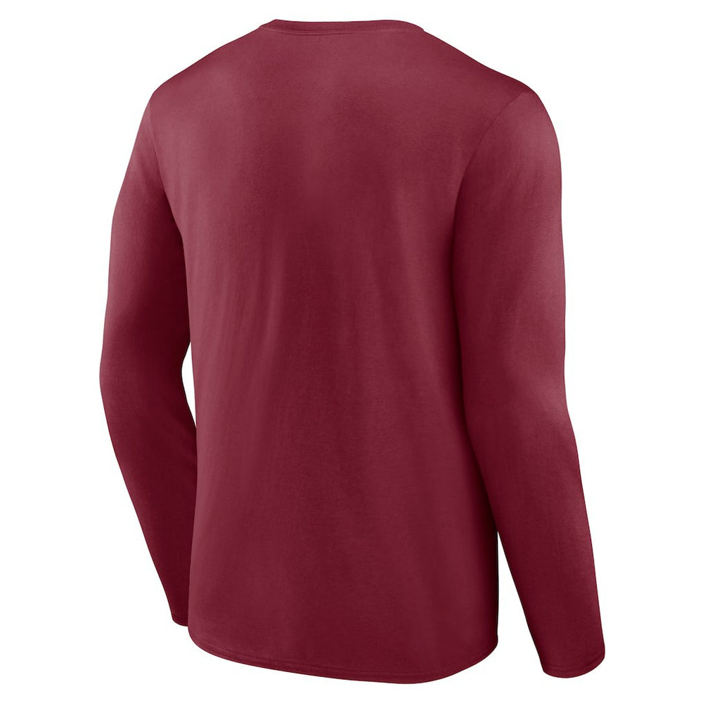 Cleveland Cavaliers Let's Go Long Sleeve T-Shirt Garnet