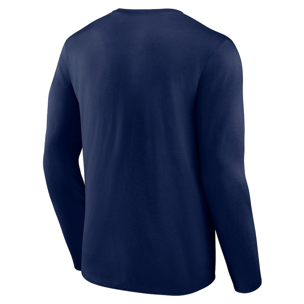 Denver Nuggets Let's Go Long Sleeve T-Shirt Navy