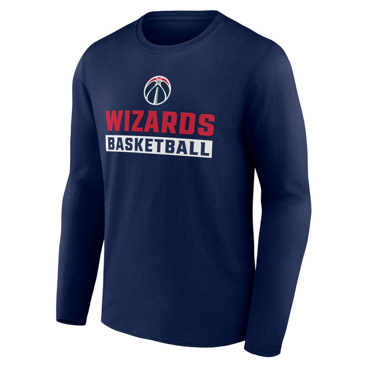Washington Wizards Let's Go Long Sleeve T-Shirt Navy