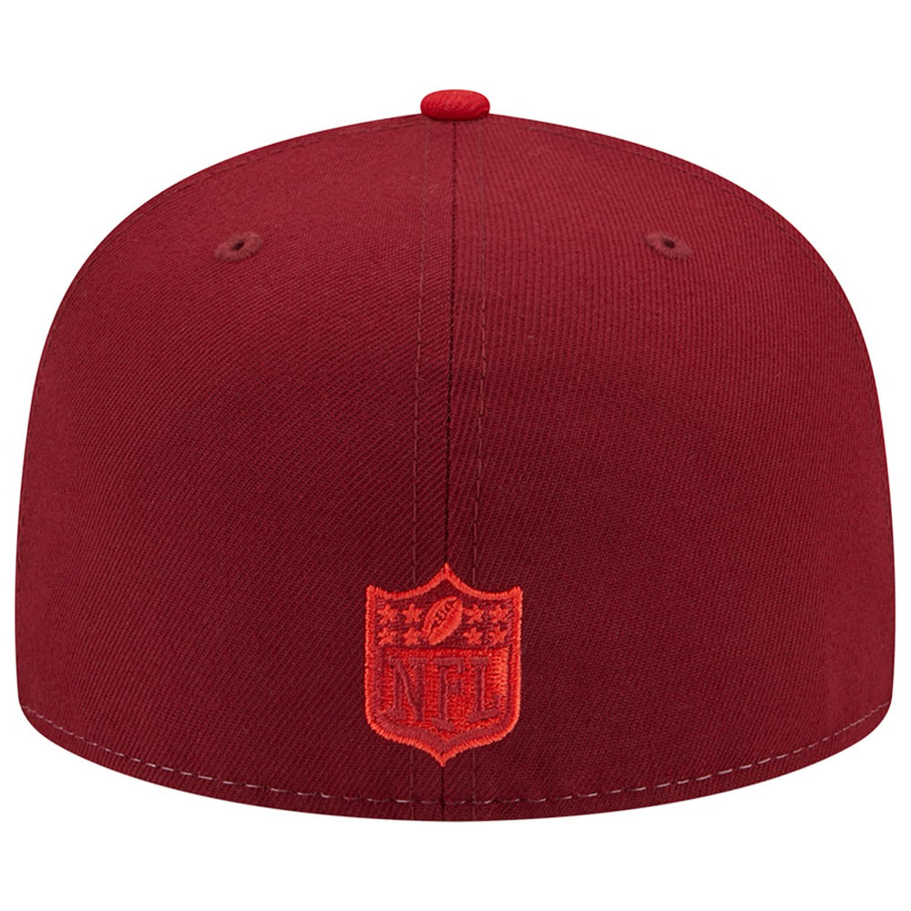 Tampa Bay Buccaneers New Era Tri-Tone 59FIFTY Fitted Hat Red