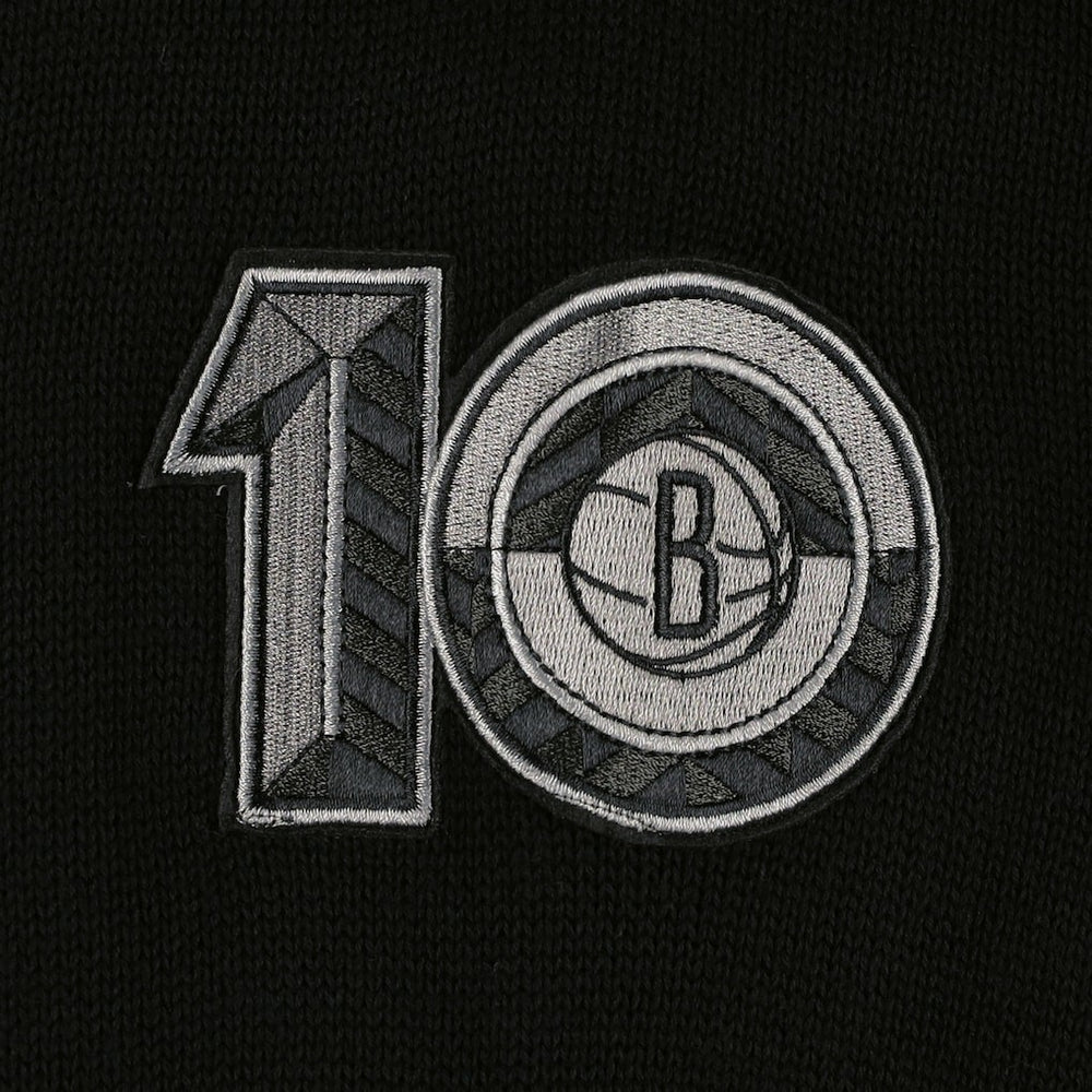 Brooklyn Nets AUTHMADE 10th Anniversary Pullover Sweater Black