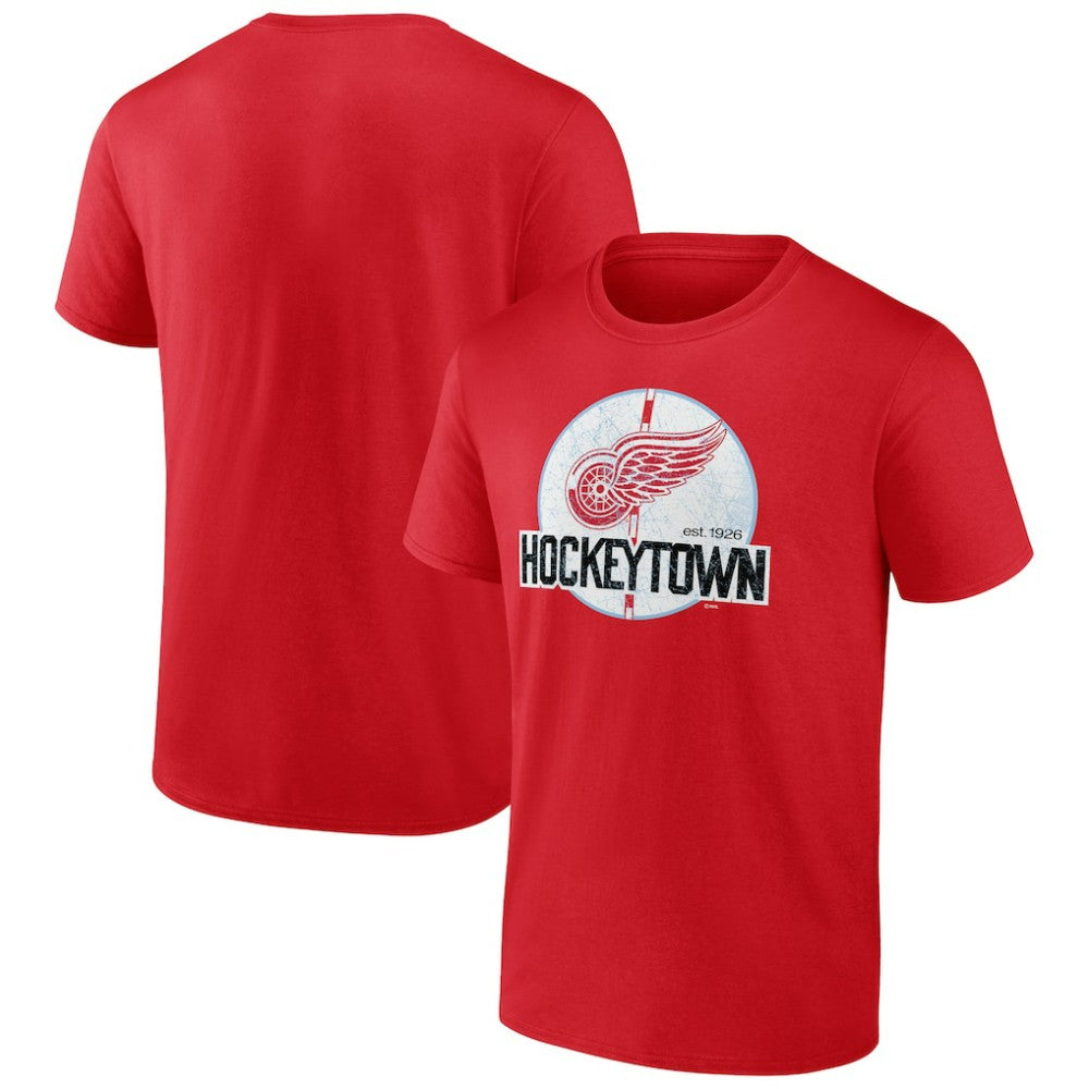 NHL Detroit Red Wings Ice Cluster T-Shirt - Red