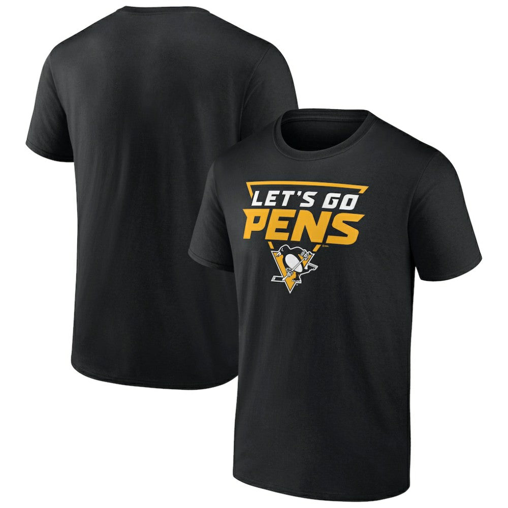 NHL Pittsburgh Penguins Ice Cluster T-Shirt - Black