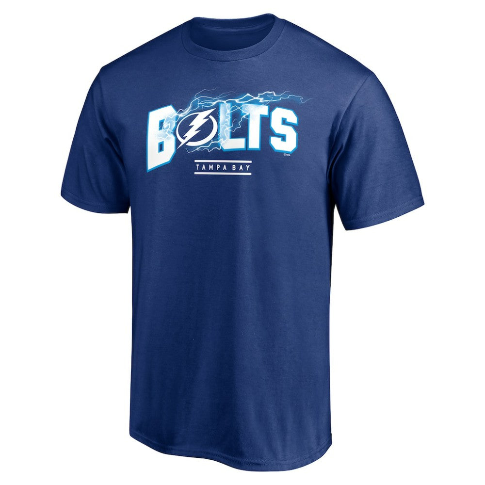 NHL Tampa Bay Lightning Hometown Collection Push Ahead T-Shirt - Blue