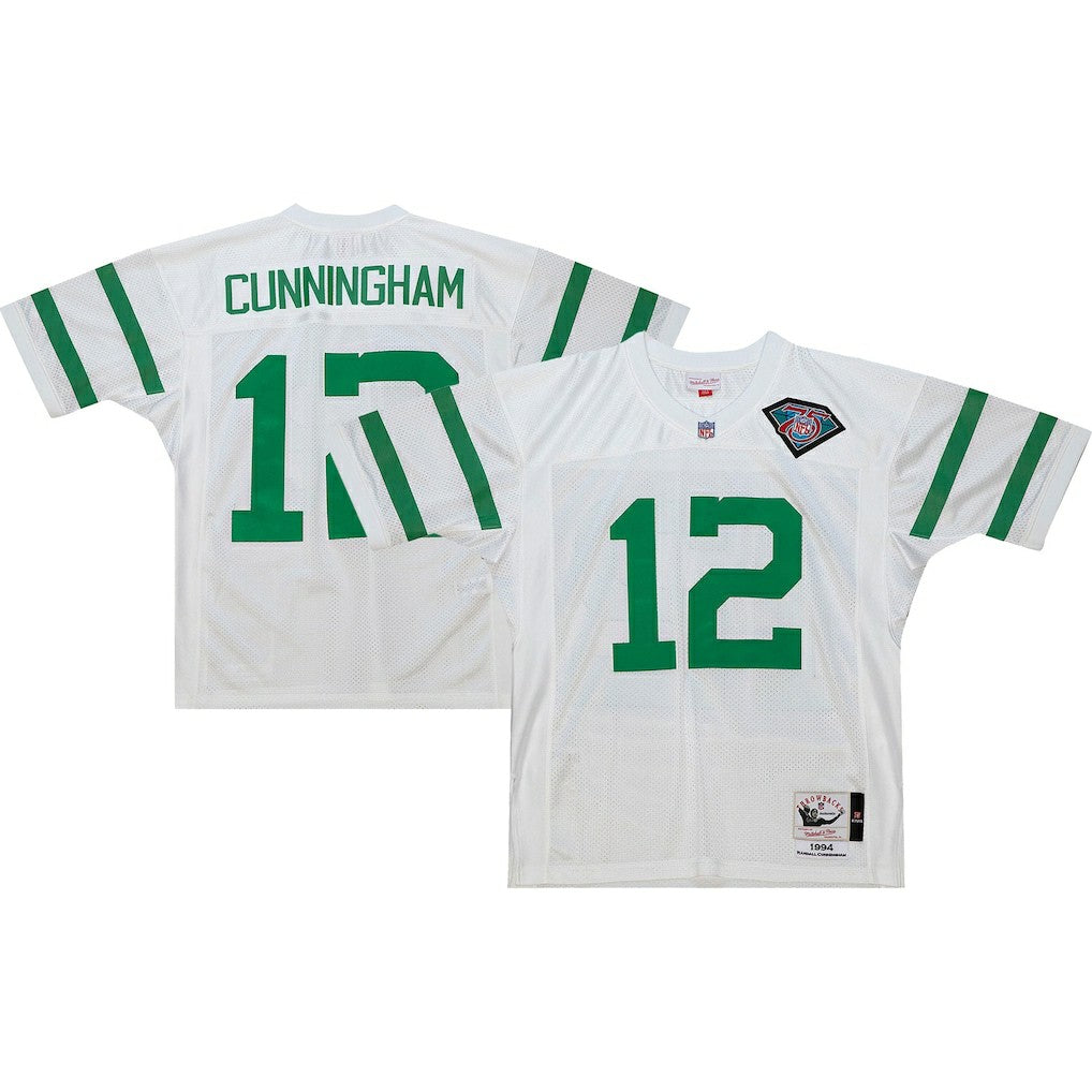 Randall Cunningham Philadelphia Eagles 1994 Authentic Throwback Retired Player Jersey White