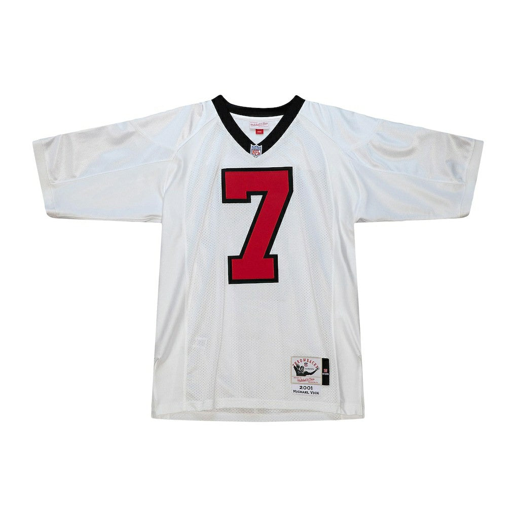 Michael Vick Atlanta Falcons 2001 Authentic Throwback Retired Player Jersey White