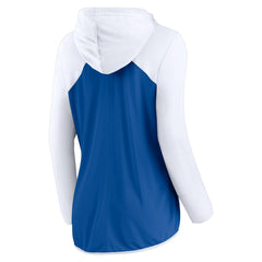 Indianapolis Colts Women's Forever Fan Full-Zip Hoodie Royal/White