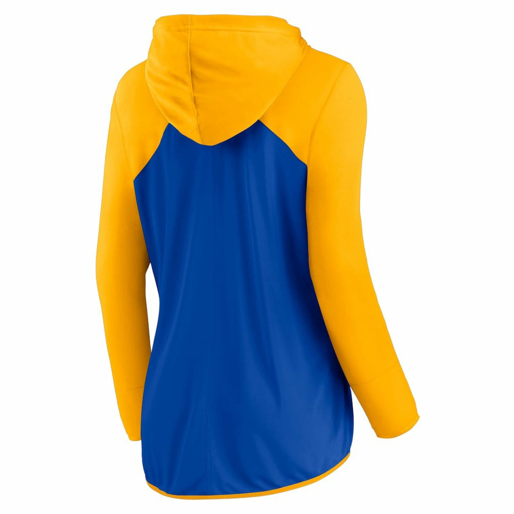 Los Angeles Rams Women's Forever Fan Full-Zip Hoodie Royal/Gold