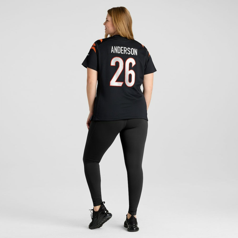 Tycen Anderson Cincinnati Bengals Women's Game Player Jersey Black