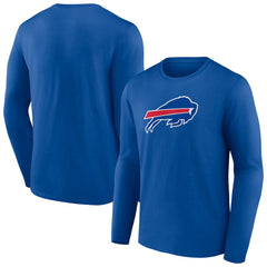 Buffalo Bills Primary Team Logo Long Sleeve T-Shirt Royal