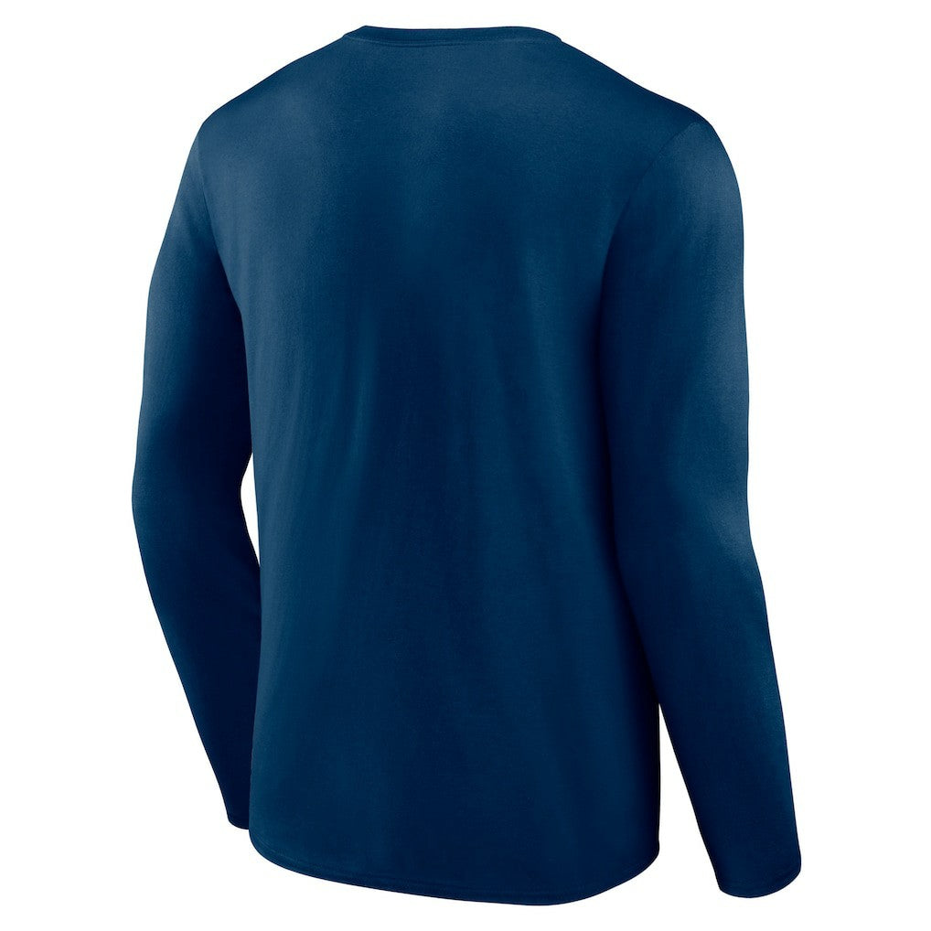 Chicago Bears Primary Team Logo Long Sleeve T-Shirt Navy