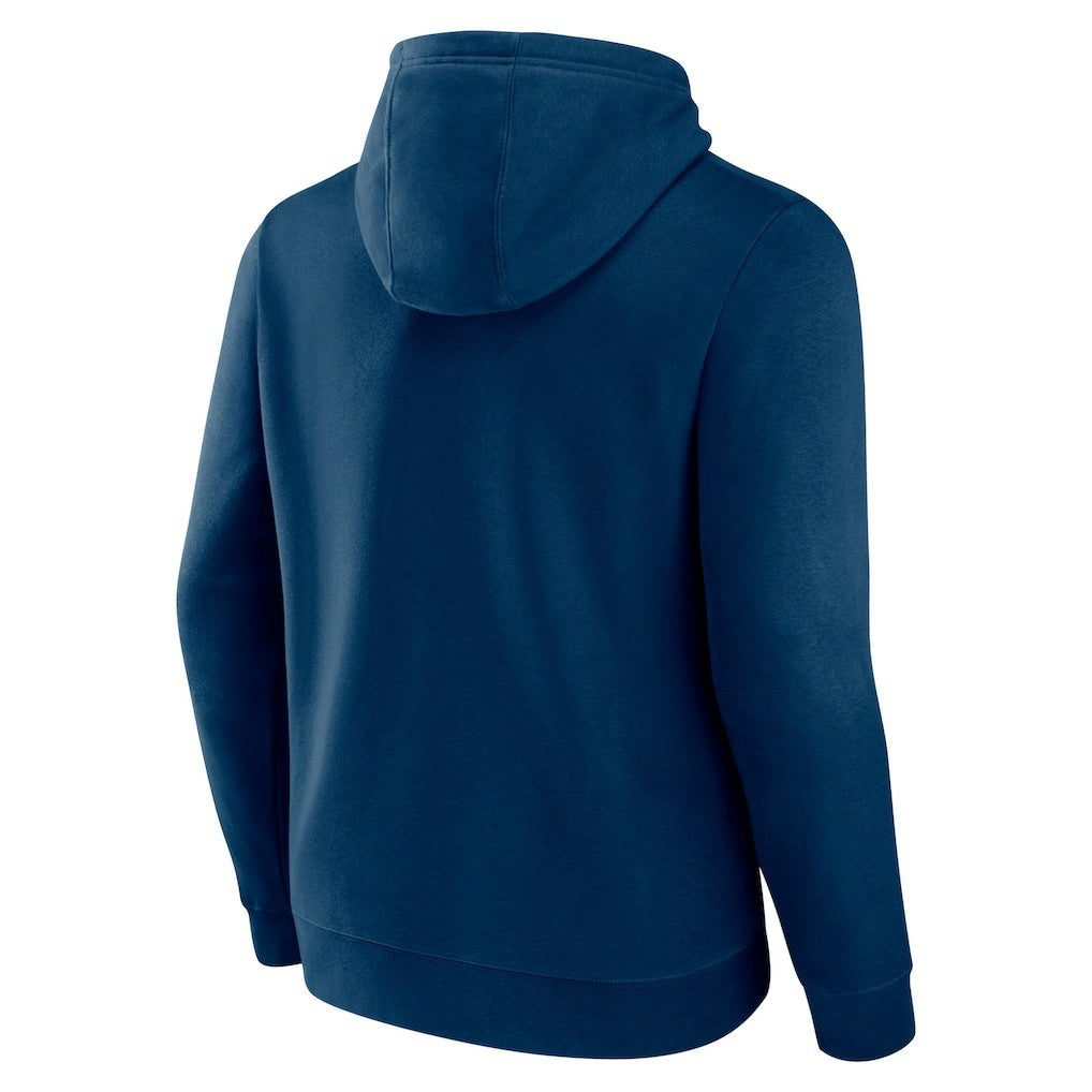 Chicago Bears Primary Team Logo Fitted Pullover Hoodie Navy