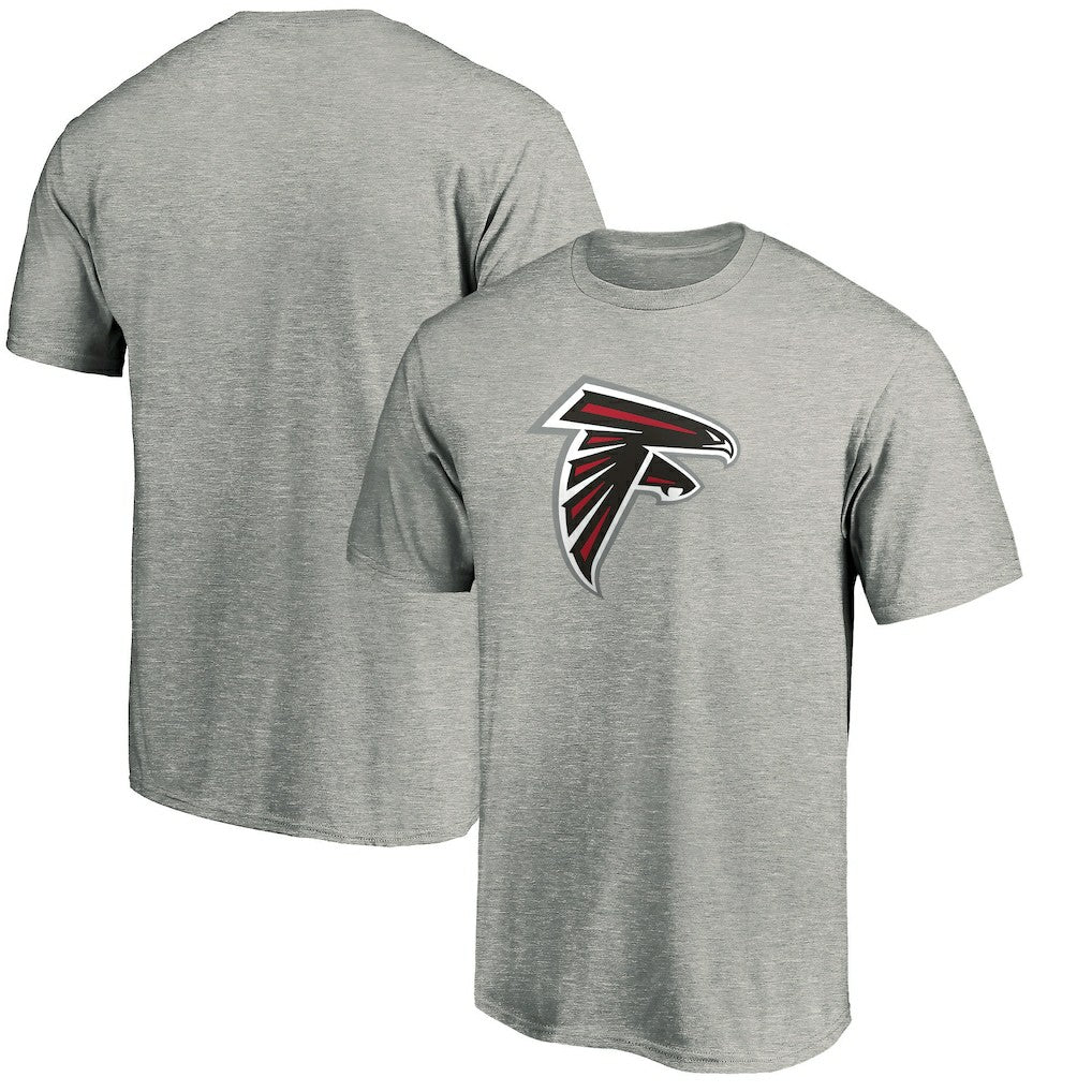 Atlanta Falcons Primary Logo T-Shirt Heather Gray