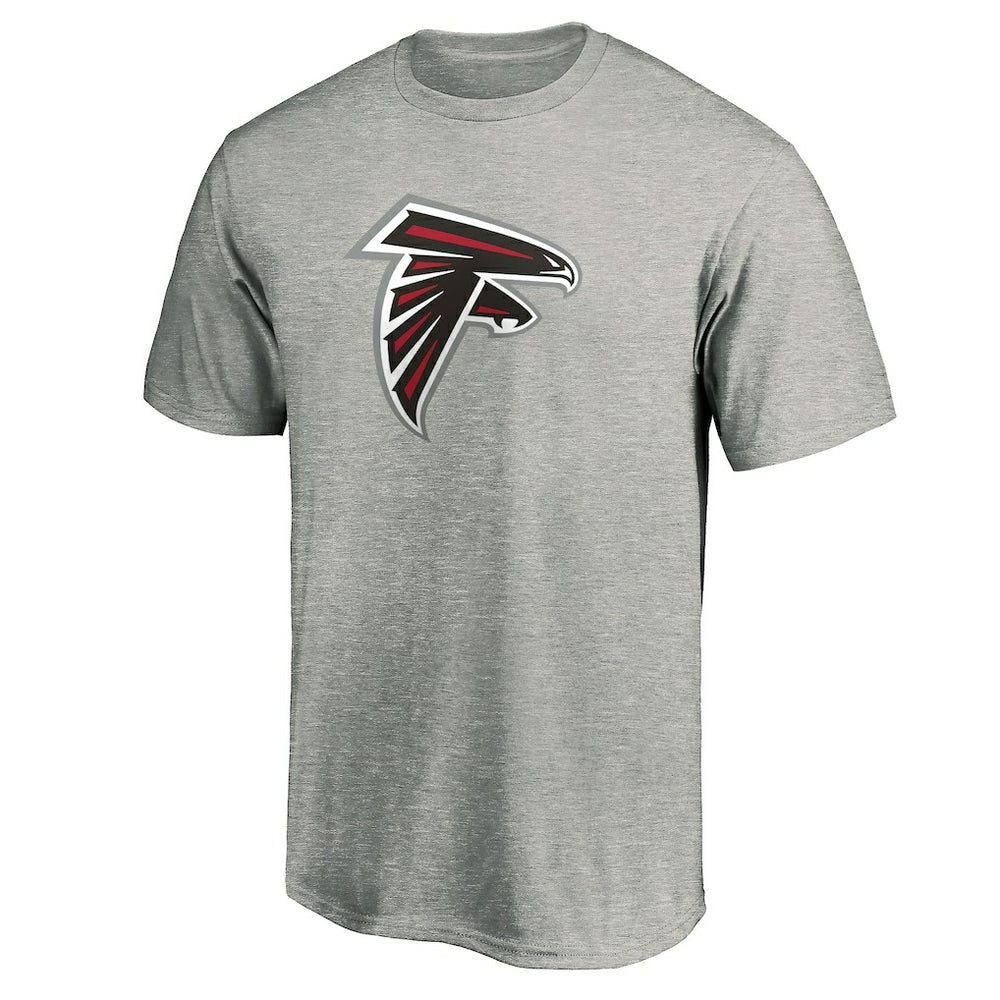 Atlanta Falcons Primary Logo T-Shirt Heather Gray