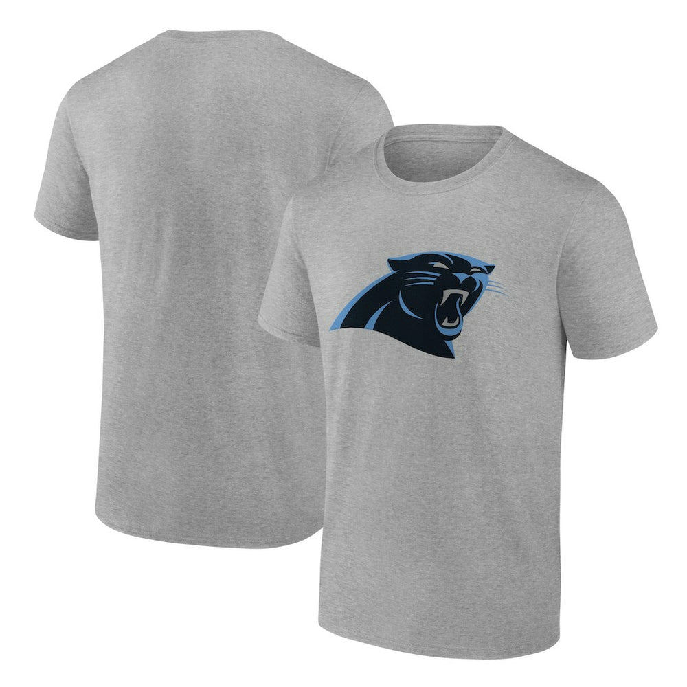 Carolina Panthers Primary Logo T-Shirt Heather Gray