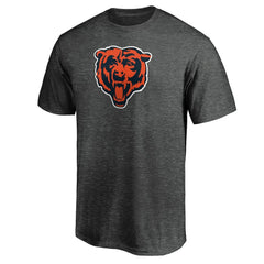 Chicago Bears Primary Logo T-Shirt Heather Charcoal