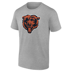 Chicago Bears Primary Logo T-Shirt Heather Gray