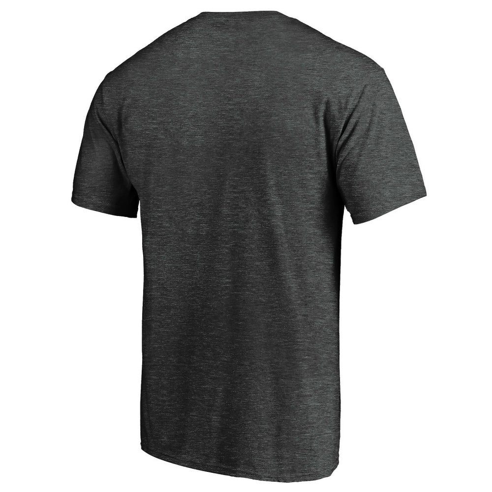 Green Bay Packers Primary Logo T-Shirt Heather Charcoal