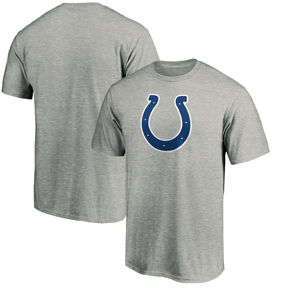 Indianapolis Colts Primary Logo T-Shirt Heather Gray