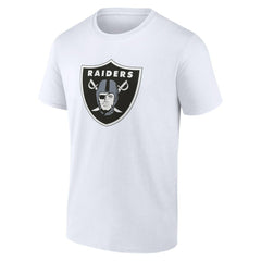 Las Vegas Raiders Primary Logo T-Shirt White