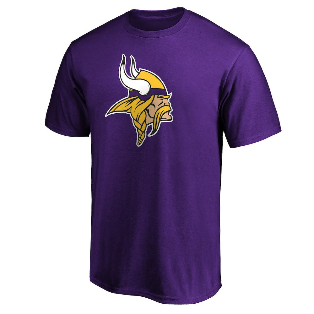 Minnesota Vikings Primary Logo T-Shirt Purple