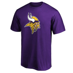 Minnesota Vikings Primary Logo T-Shirt Purple