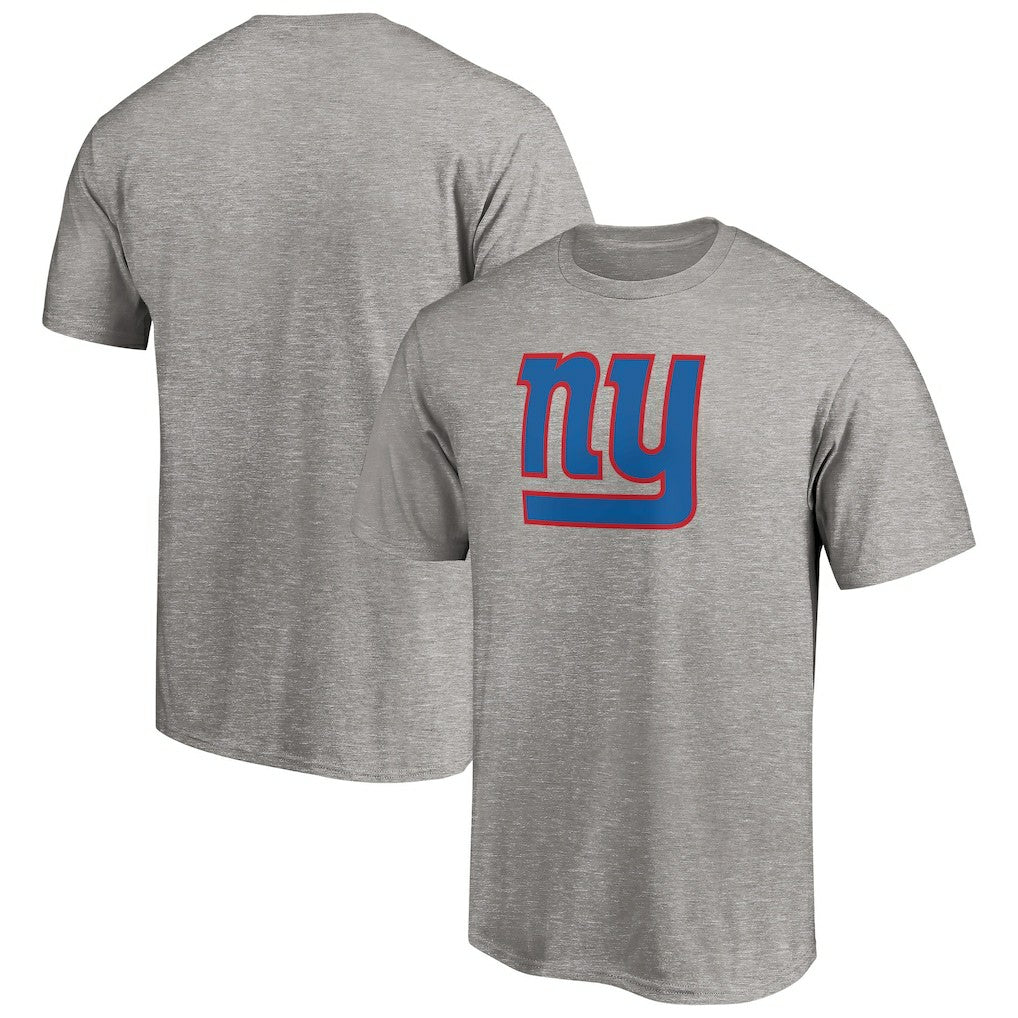 New York Giants Primary Logo T-Shirt Heather Gray