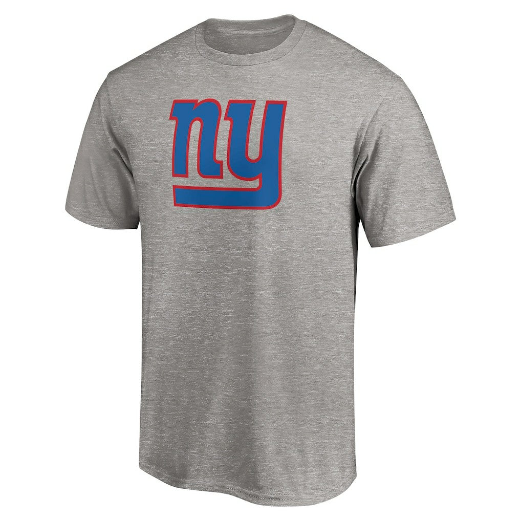 New York Giants Primary Logo T-Shirt Heather Gray