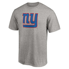 New York Giants Primary Logo T-Shirt Heather Gray