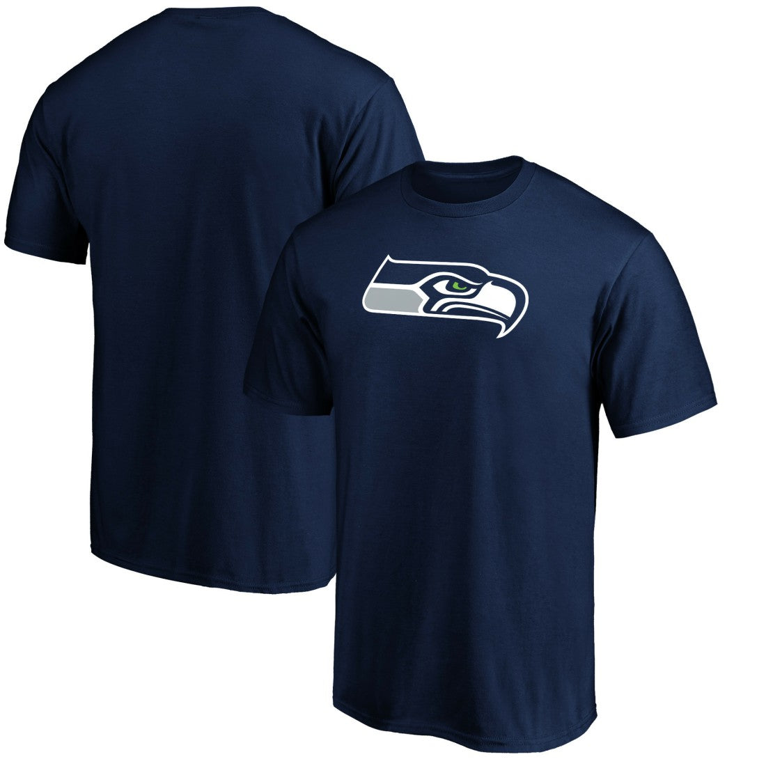 Seattle Seahawks Primary Logo T-Shirt College Navy