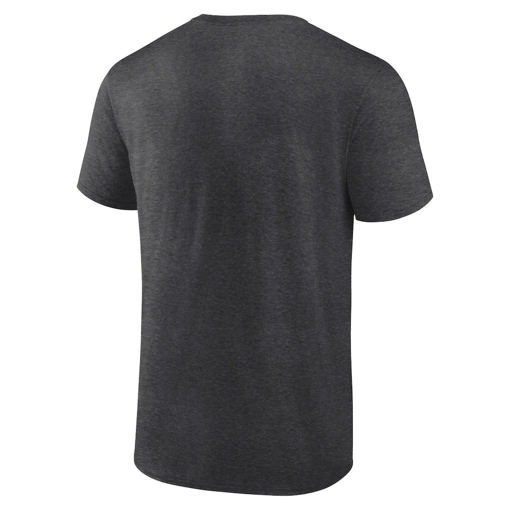 Washington Commanders Primary Logo T-Shirt Heather Charcoal