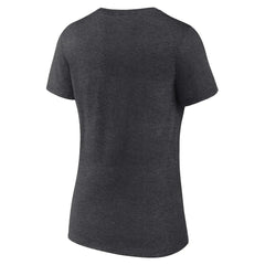 Indianapolis Colts Women's Primary Team Logo V-Neck T-Shirt Charcoal