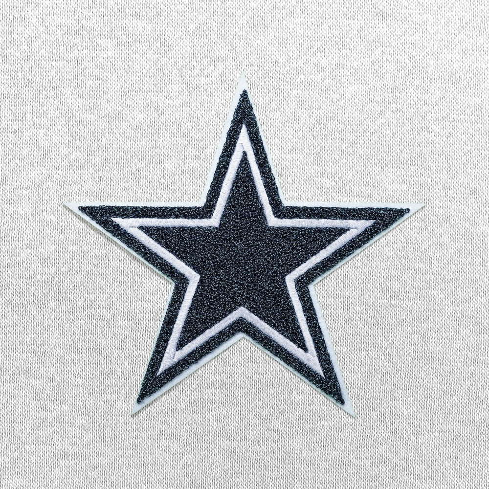 Dallas Cowboys Antigua Victory Chenille Pullover Hoodie White
