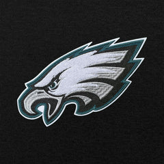 Philadelphia Eagles Antigua Victory Chenille Pullover Hoodie Black