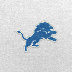 Detroit Lions Antigua Victory Chenille Pullover Hoodie White
