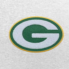 Green Bay Packers Antigua Victory Chenille Pullover Hoodie White