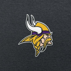 Minnesota Vikings Antigua Victory Chenille Pullover Hoodie Charcoal