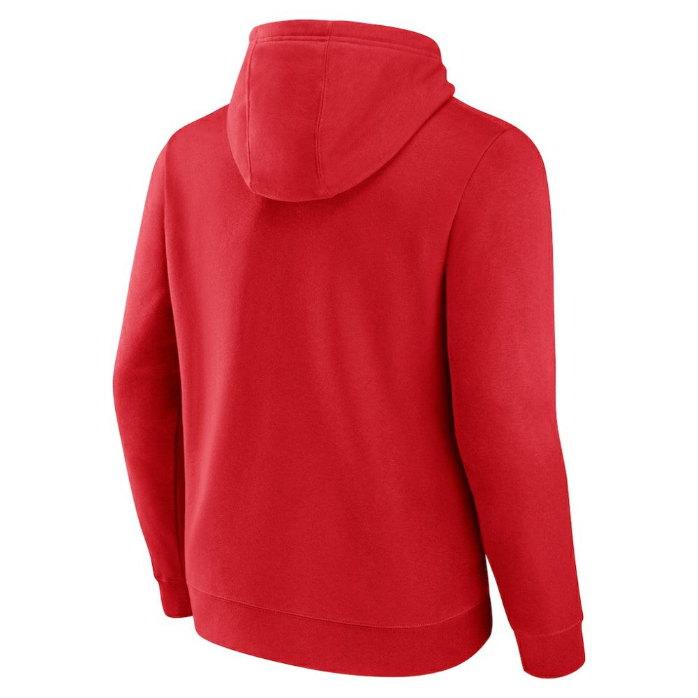 St. Louis Cardinals Official Wordmark Pullover Hoodie - Red Hoodies