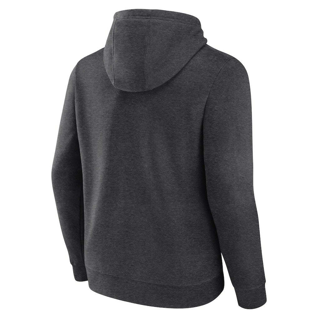 Chicago Bears Primary Team Logo Fitted Pullover Hoodie Charcoal