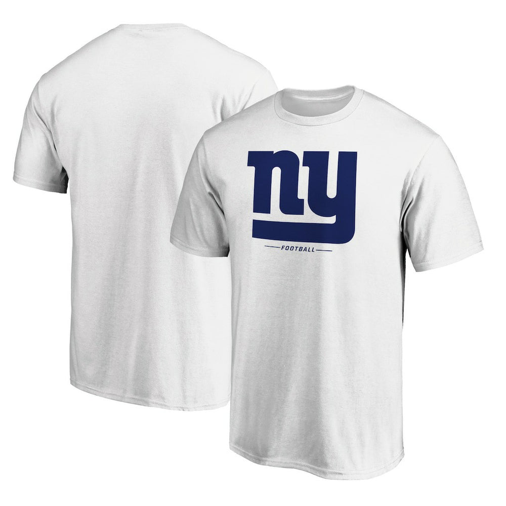 New York Giants Logo Team Lockup T-Shirt White