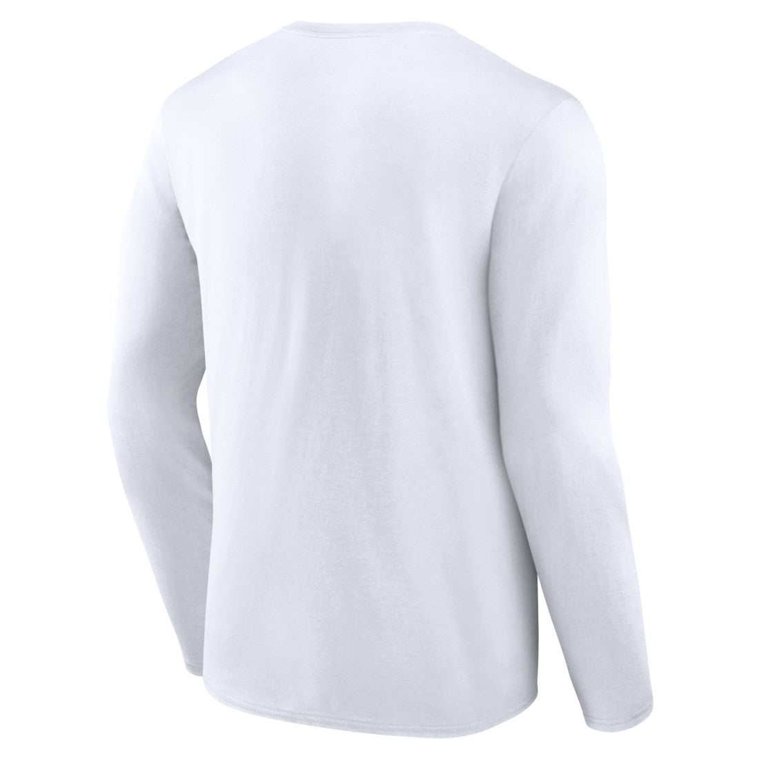 Seattle Seahawks Logo Team Lockup Long Sleeve T-Shirt White