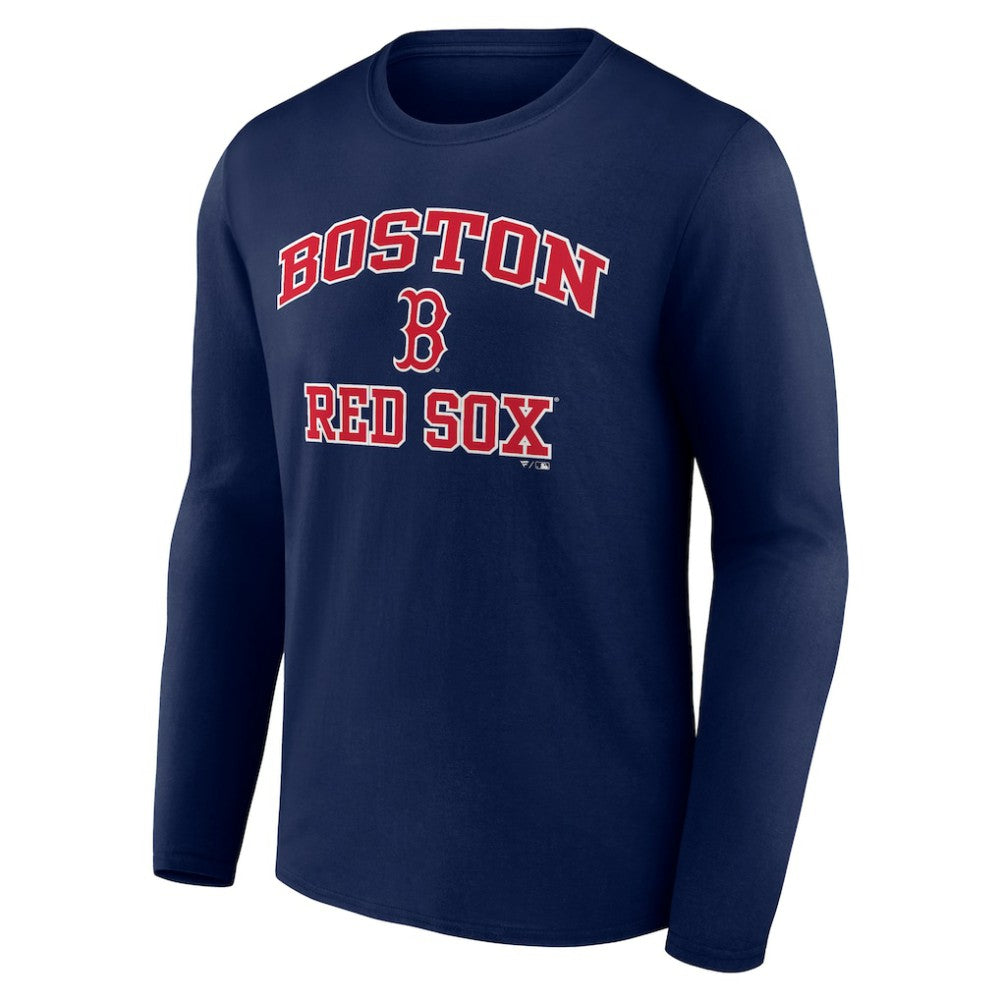 Boston Red Sox Heart and Soul Long Sleeve T-Shirt - Navy T-shirts