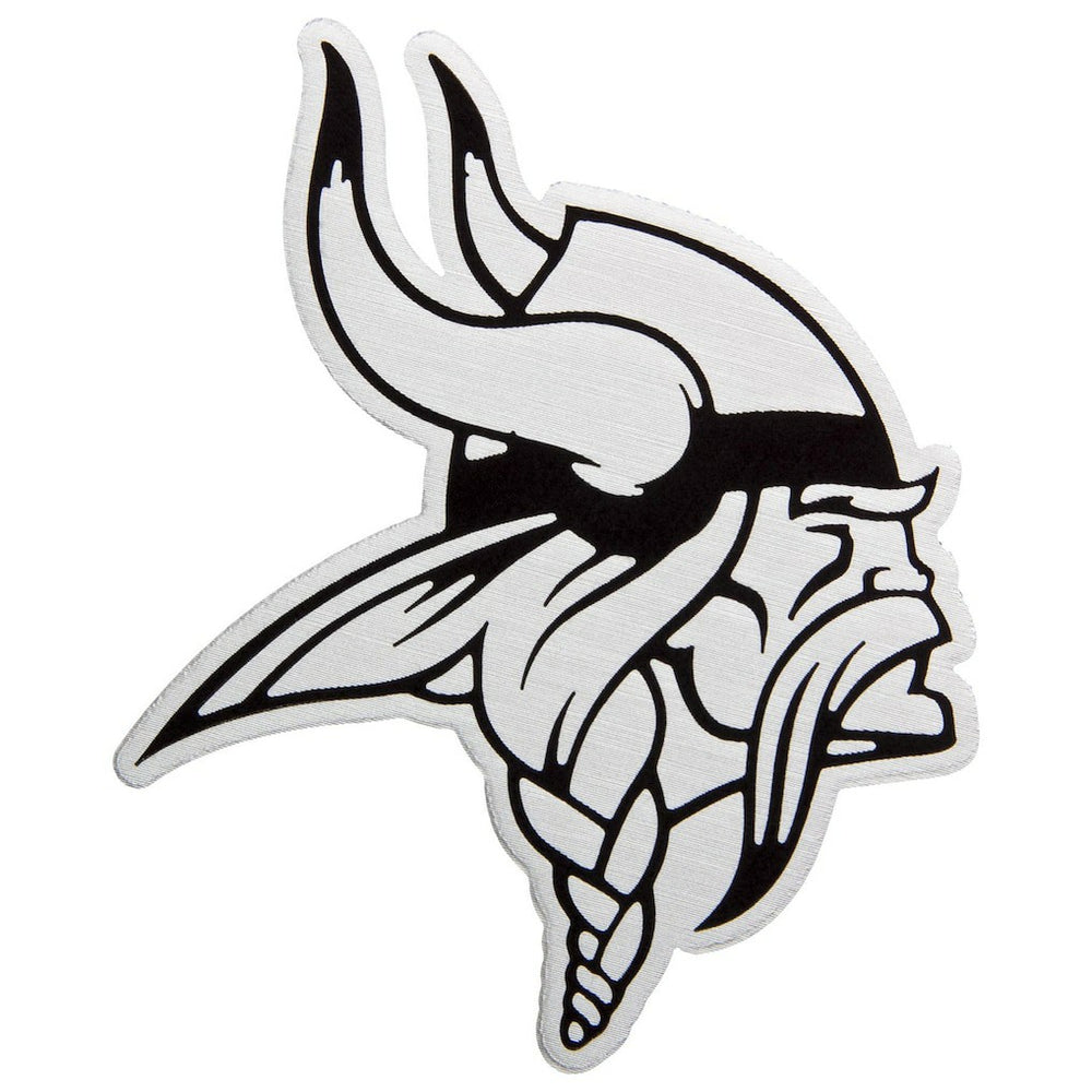 Minnesota Vikings Antigua Metallic Logo Victory Pullover Hoodie Charcoal