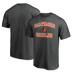 Baltimore Orioles Heart and Soul T-Shirt - Charcoal T-shirts